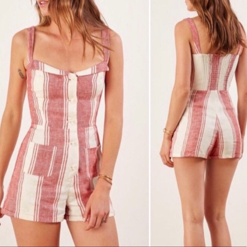 BNWT Reformation “Coconut” Romper Sz 2